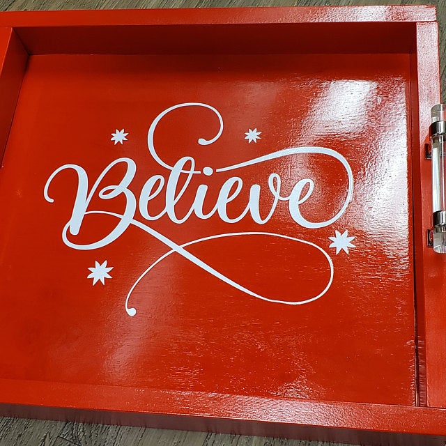 Made this tray for my daughter. She loves it.