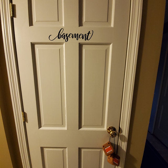 These vinyls decals are gorgeous, easy to attach to our doors, and will be a huge help for visitors when we can finally gather again.