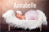 Personalized Baby Girl Name Vinyl Wall Decal for Nursery, Crib, Bedroom, Door Decor, for Kid, Children, Women,