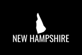 New Hampshire State Map Car Decal - Permanent Vinyl Sticker for Cars, Vehicle, Doors, Windows, Laptop, and more!