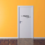 Nursery Vinyl Decal Sign for Doors, Windows, Walls, Baby, Kids', Children's Room, Nursery, Boys, Girls, Infant, Newborn, Toddler.