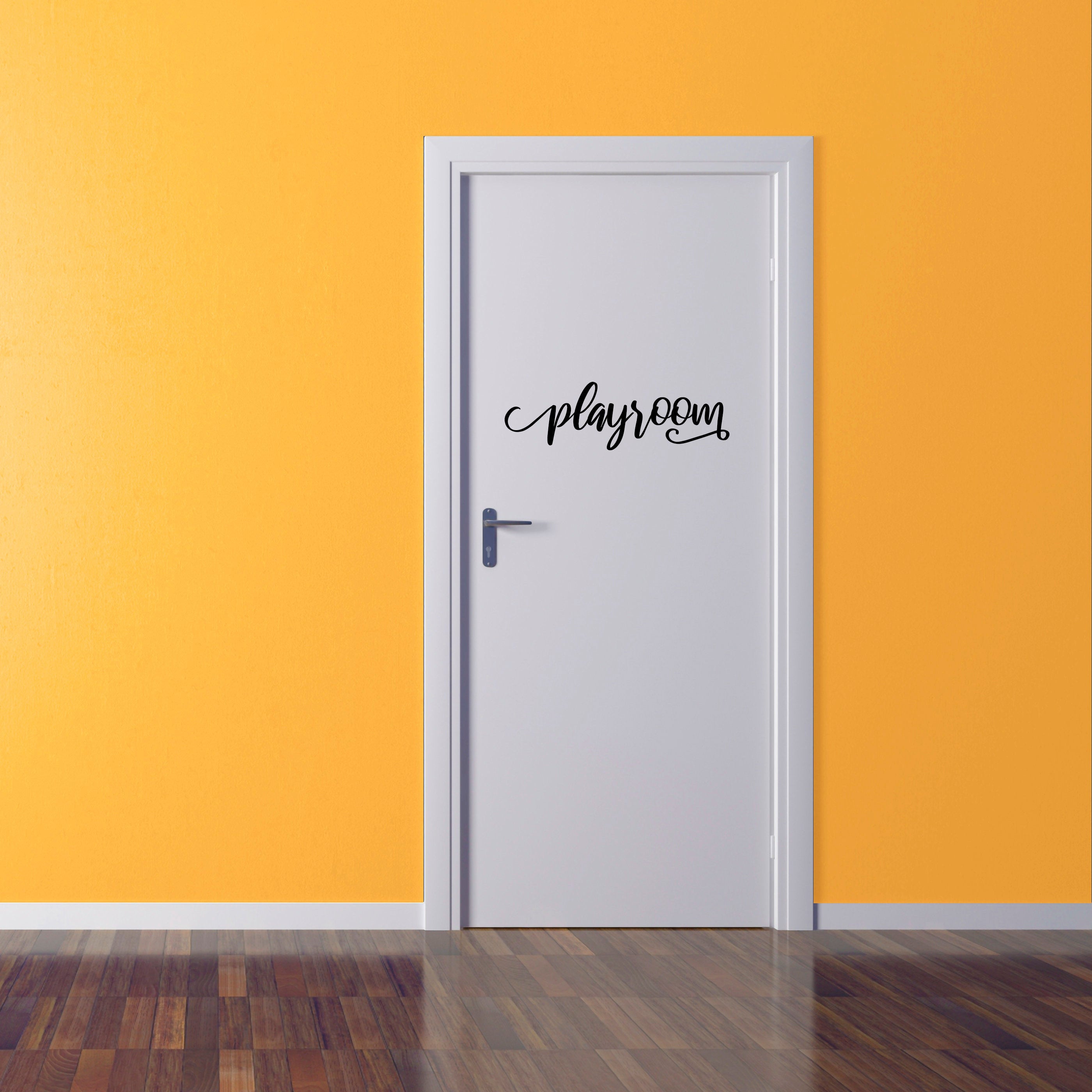 Playroom Door Decal - Vinyl Decal Sign for Kids' Room, Children's Room, Nursery, Baby Room, and More!