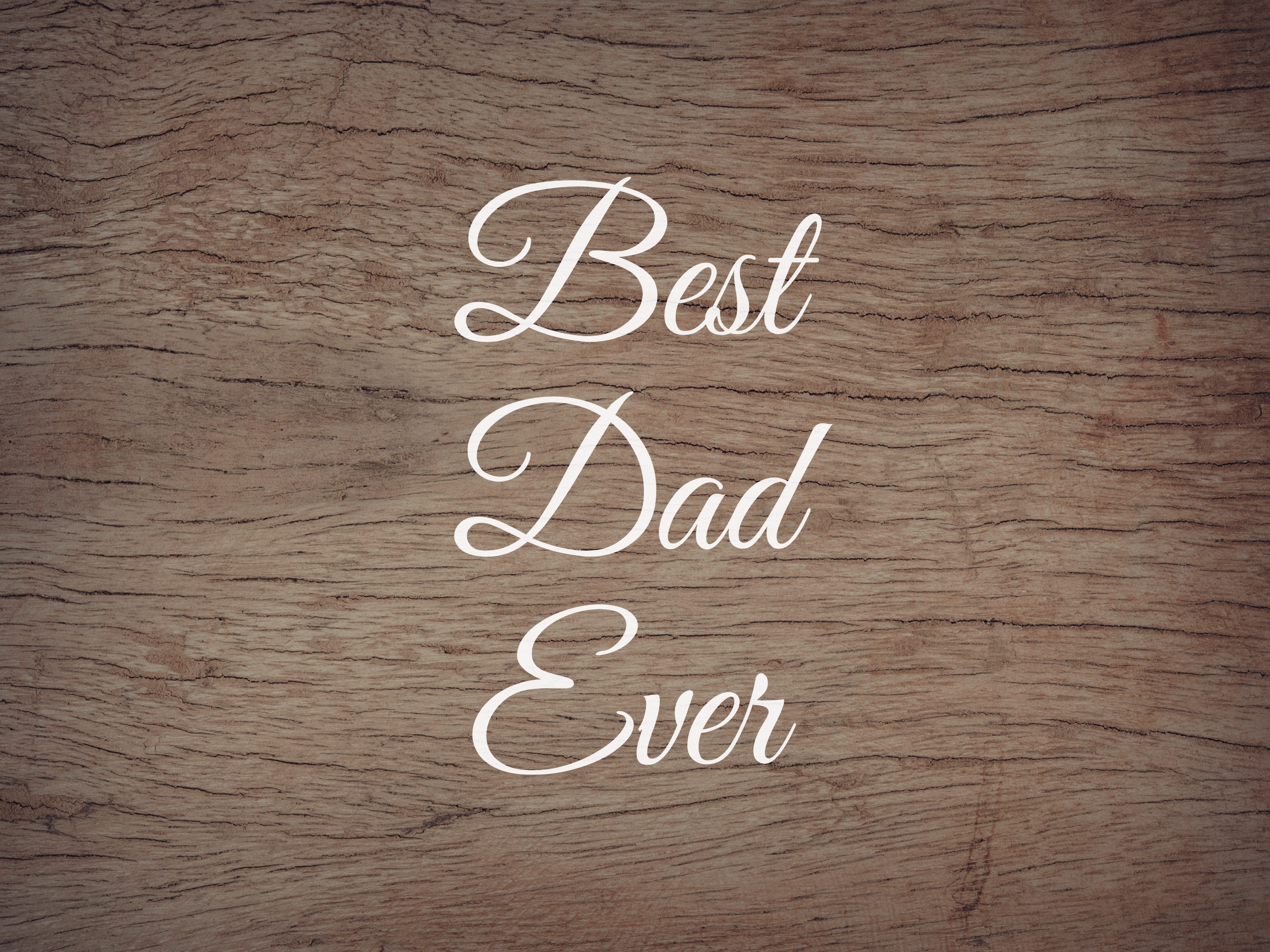 Best Dad Ever Decal - Holiday Father/Dad/Dada/Daddy Vinyl Decals for Home, Gifts, Businesses and More!