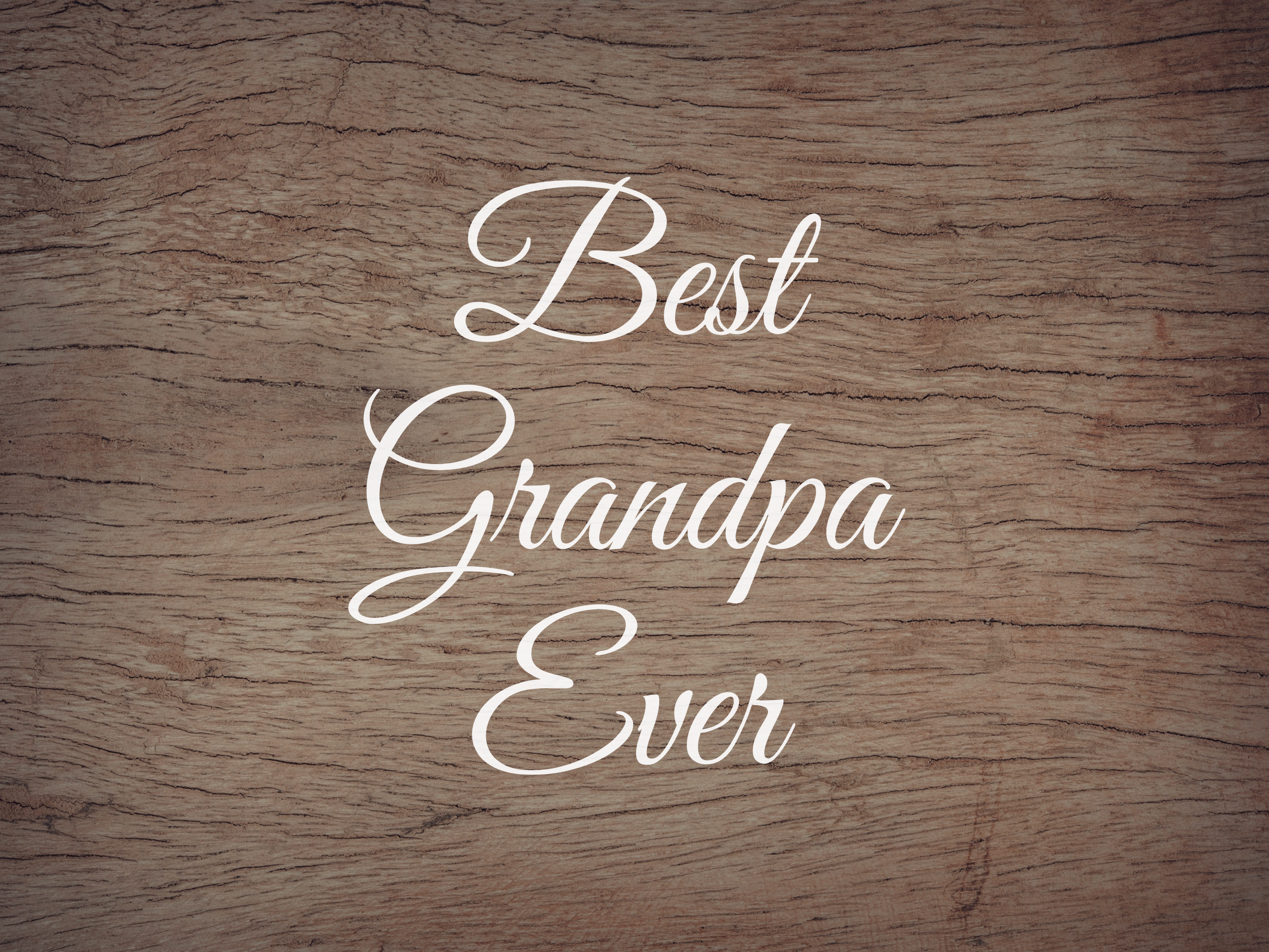 Best Grandpa Ever Decal - Holiday Grandpa/Papa/Gramps/Pop/Father/Dad/Dada/Daddy Vinyl Decals for Home, Gifts, Businesses and More!