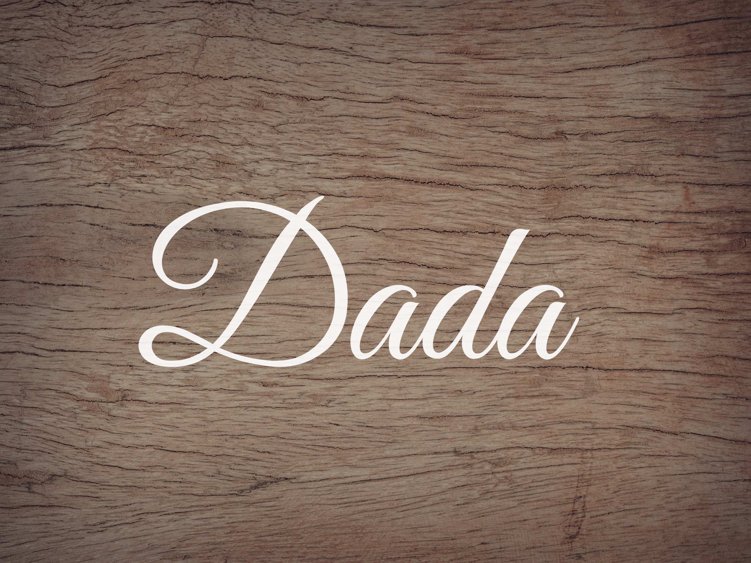 Dada Decal - Holiday Father/Dad/Dada/Daddy Vinyl Decals for Home, Gifts, Businesses and More!