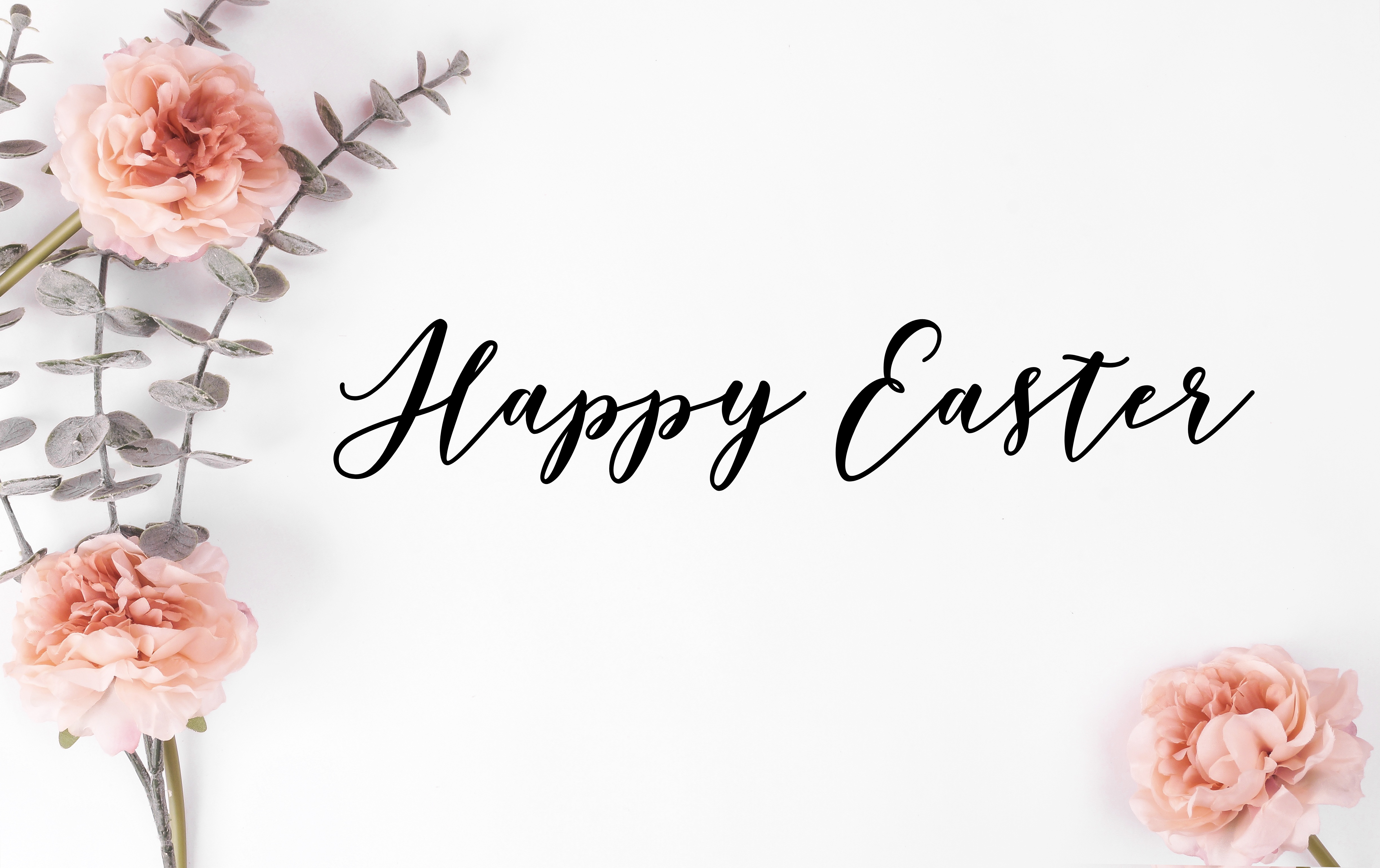 Happy Easter Decal - Holiday Easter/Spring Vinyl Decals for Home, Gifts, Businesses and More!