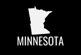 Minnesota State Map Car Decal - Permanent Vinyl Sticker for Cars, Vehicle, Doors, Windows, Laptop, and more!