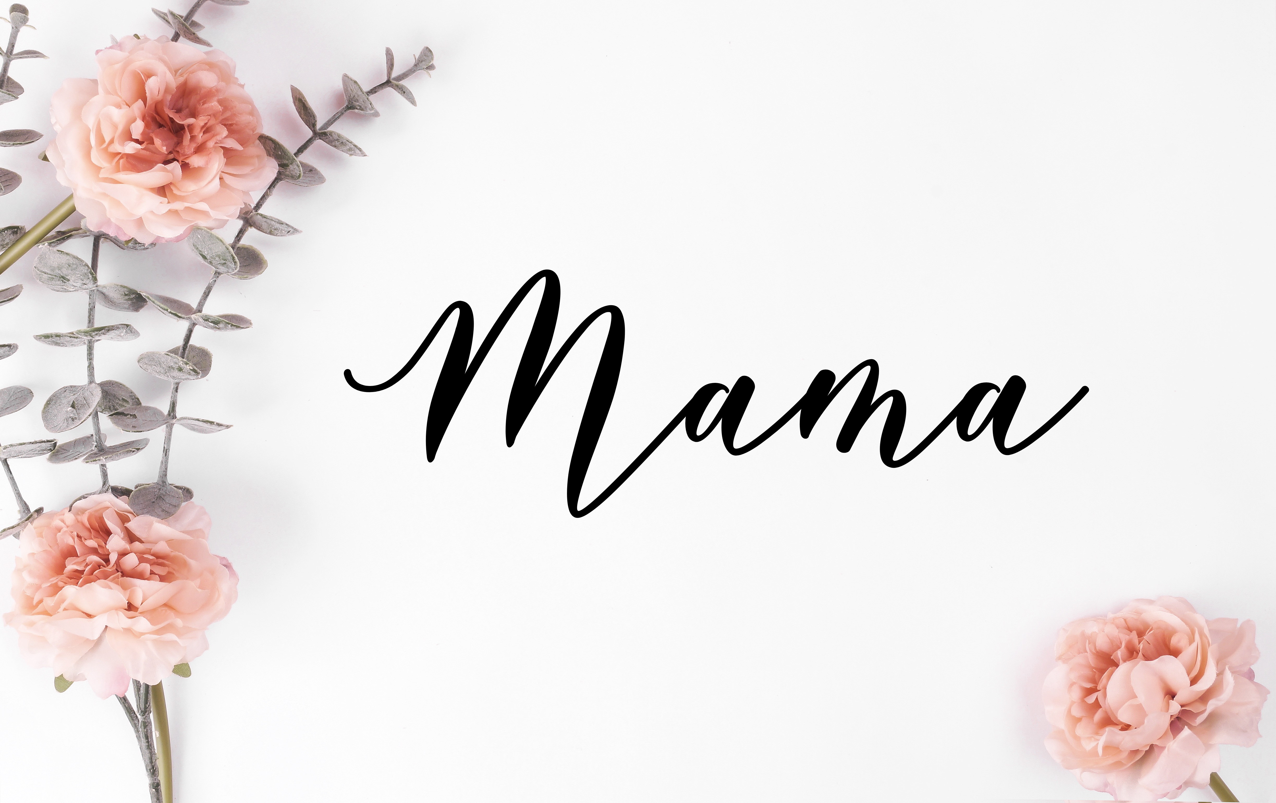 Mama Decal - Holiday Mother/Mom/Mama Vinyl Decals for Home, Gifts, Businesses and More!