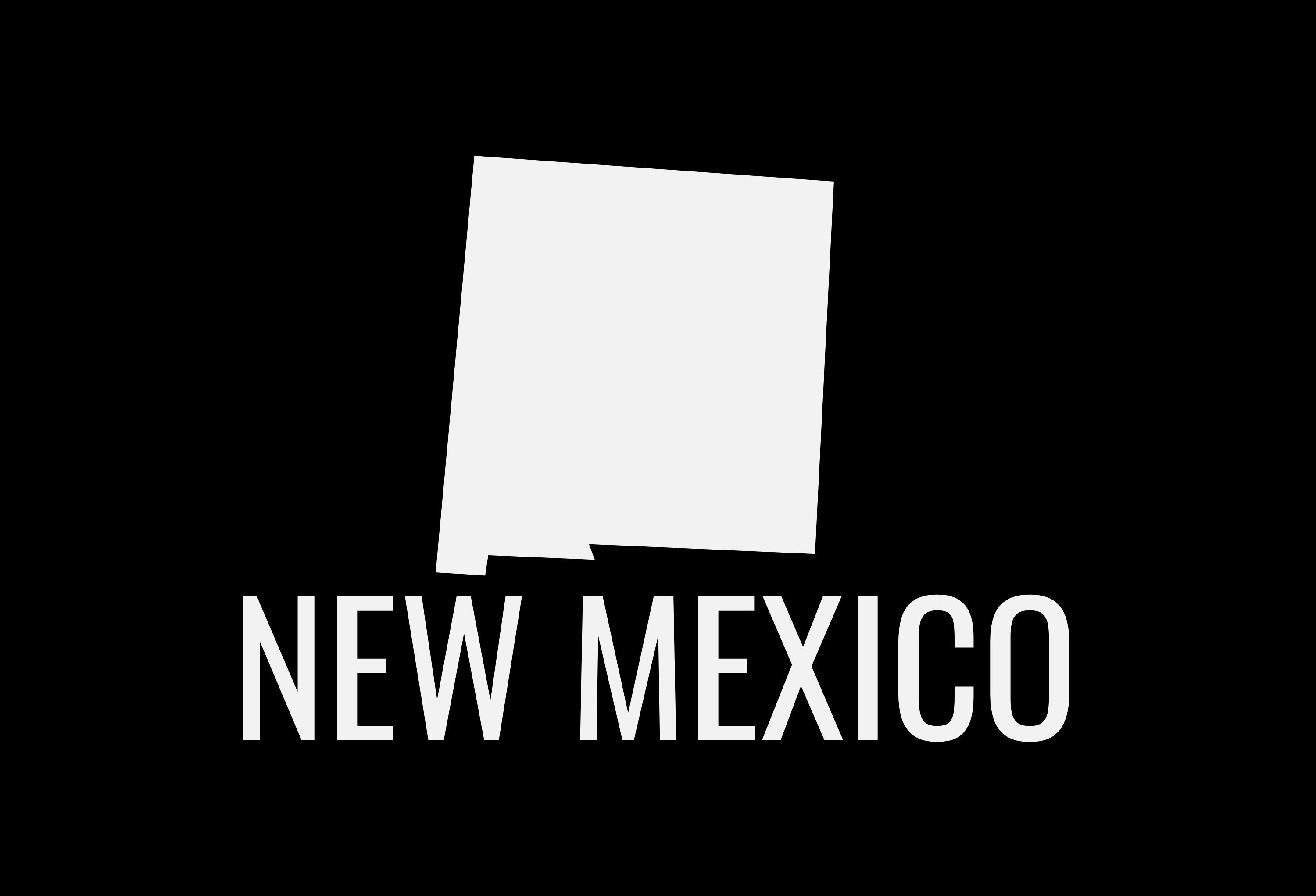 New Mexico State Map Car Decal - Permanent Vinyl Sticker for Cars, Vehicle, Doors, Windows, Laptop, and more!