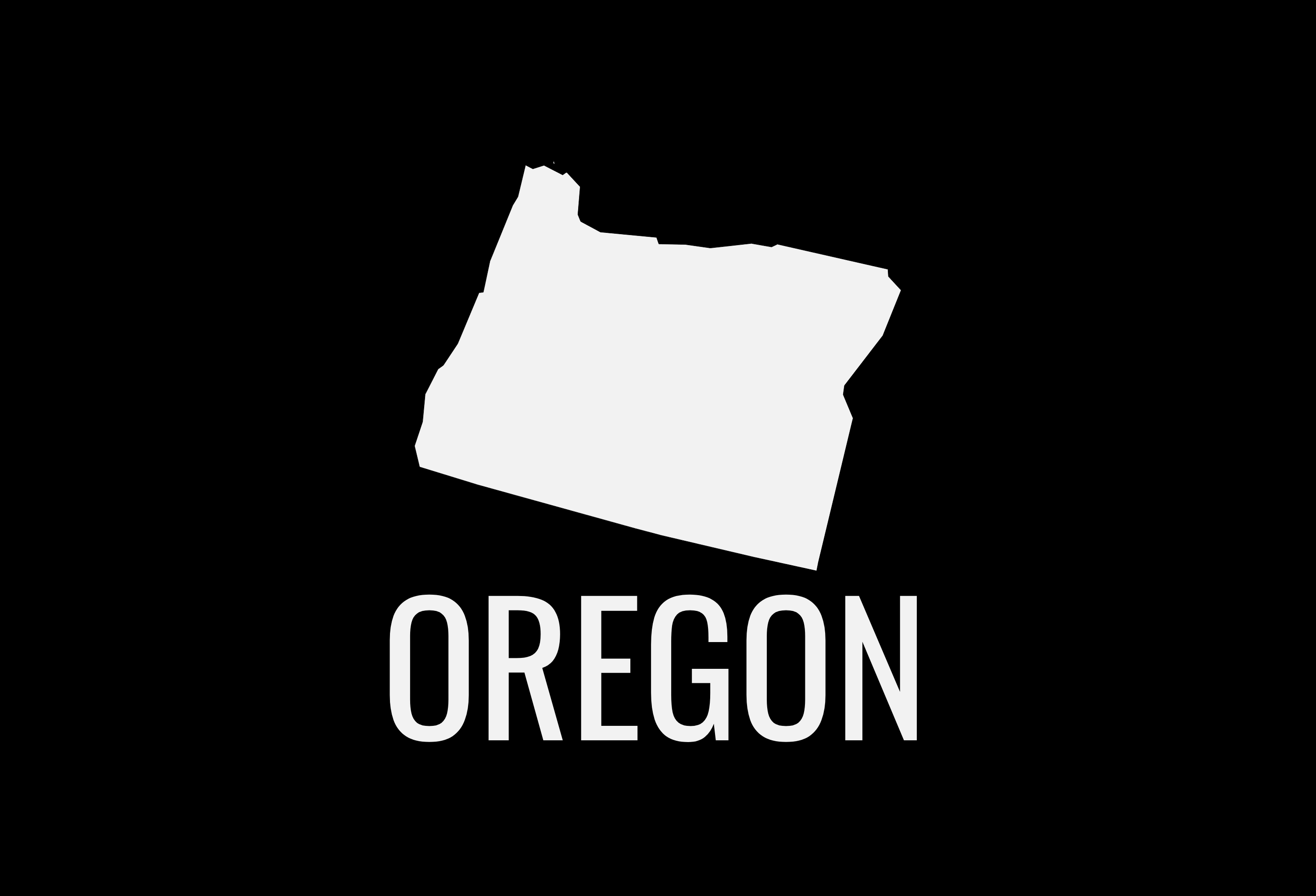 Oregon State Map Car Decal - Permanent Vinyl Sticker for Cars, Vehicle, Doors, Windows, Laptop, and more!