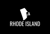 Rhode Island State Map Car Decal - Permanent Vinyl Sticker for Cars, Vehicle, Doors, Windows, Laptop, and more!
