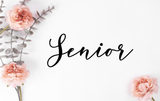 Senior Decal - Holiday Graduation Vinyl Decals for Home, Gifts, Businesses and More!