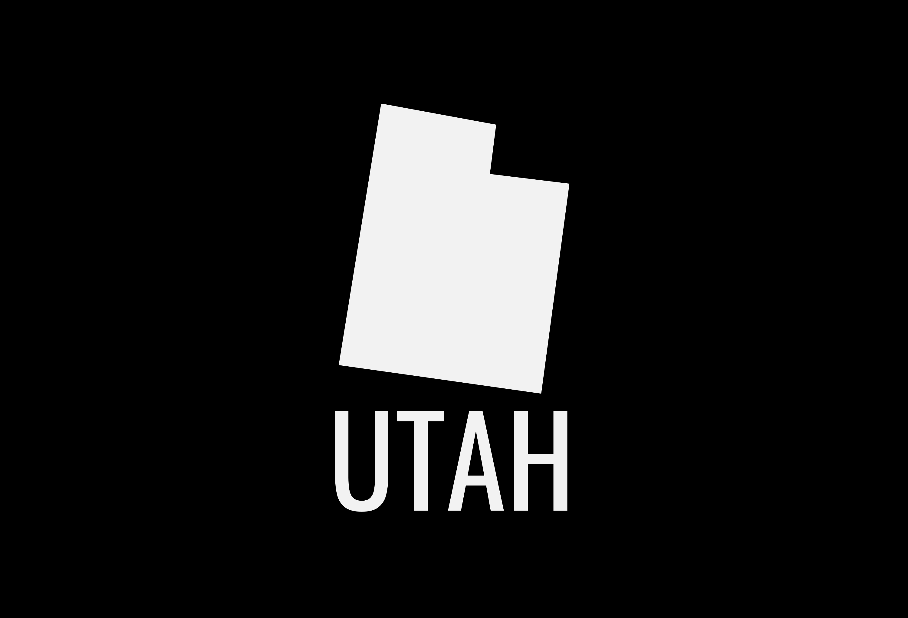 Utah State Map Car Decal - Permanent Vinyl Sticker for Cars, Vehicle, Doors, Windows, Laptop, and more!