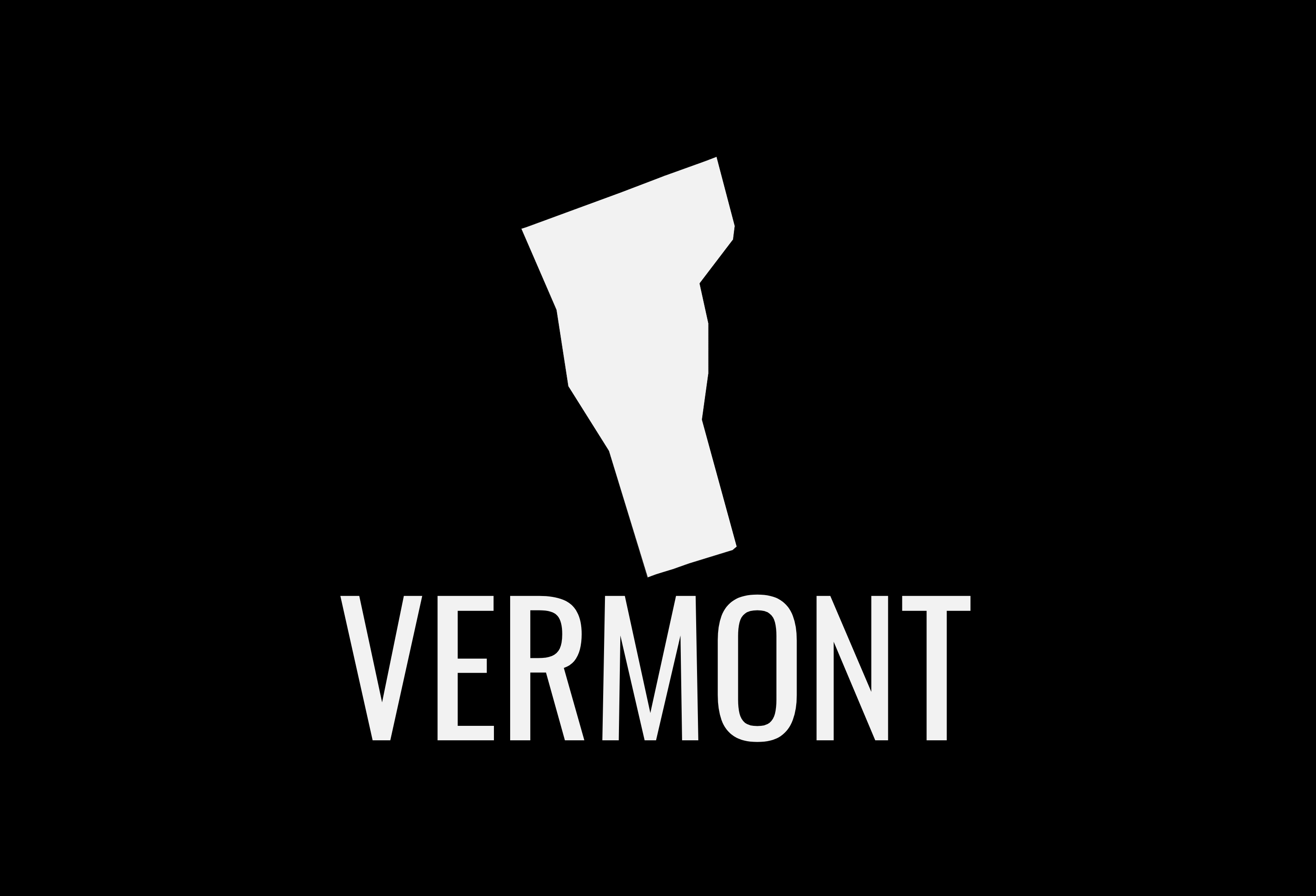 Vermont State Map Car Decal - Permanent Vinyl Sticker for Cars, Vehicle, Doors, Windows, Laptop, and more!