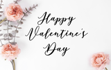 Happy Valentine's Day Decal - Holiday Valentine's Vinyl Decals for Home, Gifts, Businesses and More!