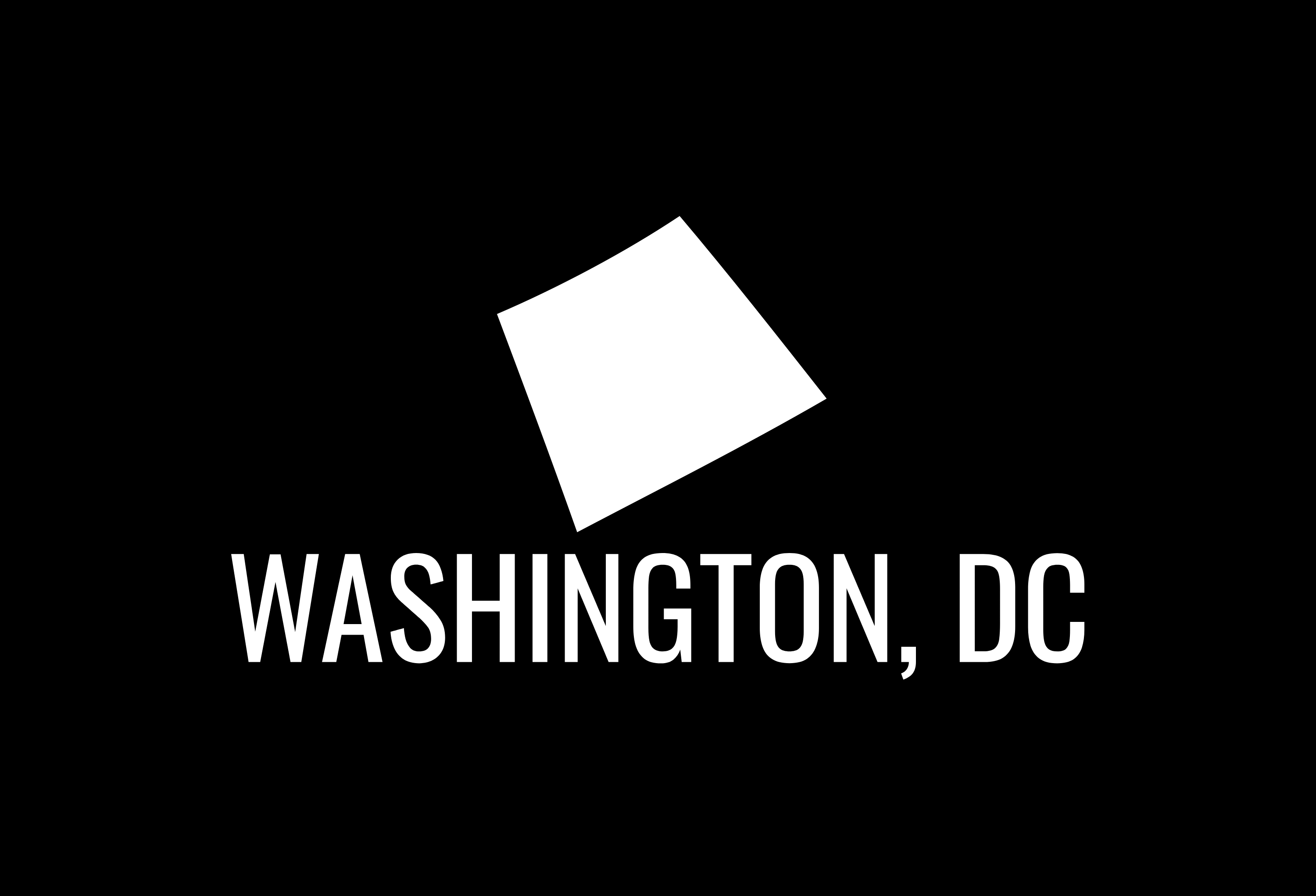 Washington D.C. State Map Car Decal - Permanent Vinyl Sticker for Cars, Vehicle, Doors, Windows, Laptop, and more!