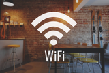 WiFi Decal - Vinyl Sticker for Businesses, Stores, Bars, Coffee Shops, Eatery, Cafeteria, Food Truck!