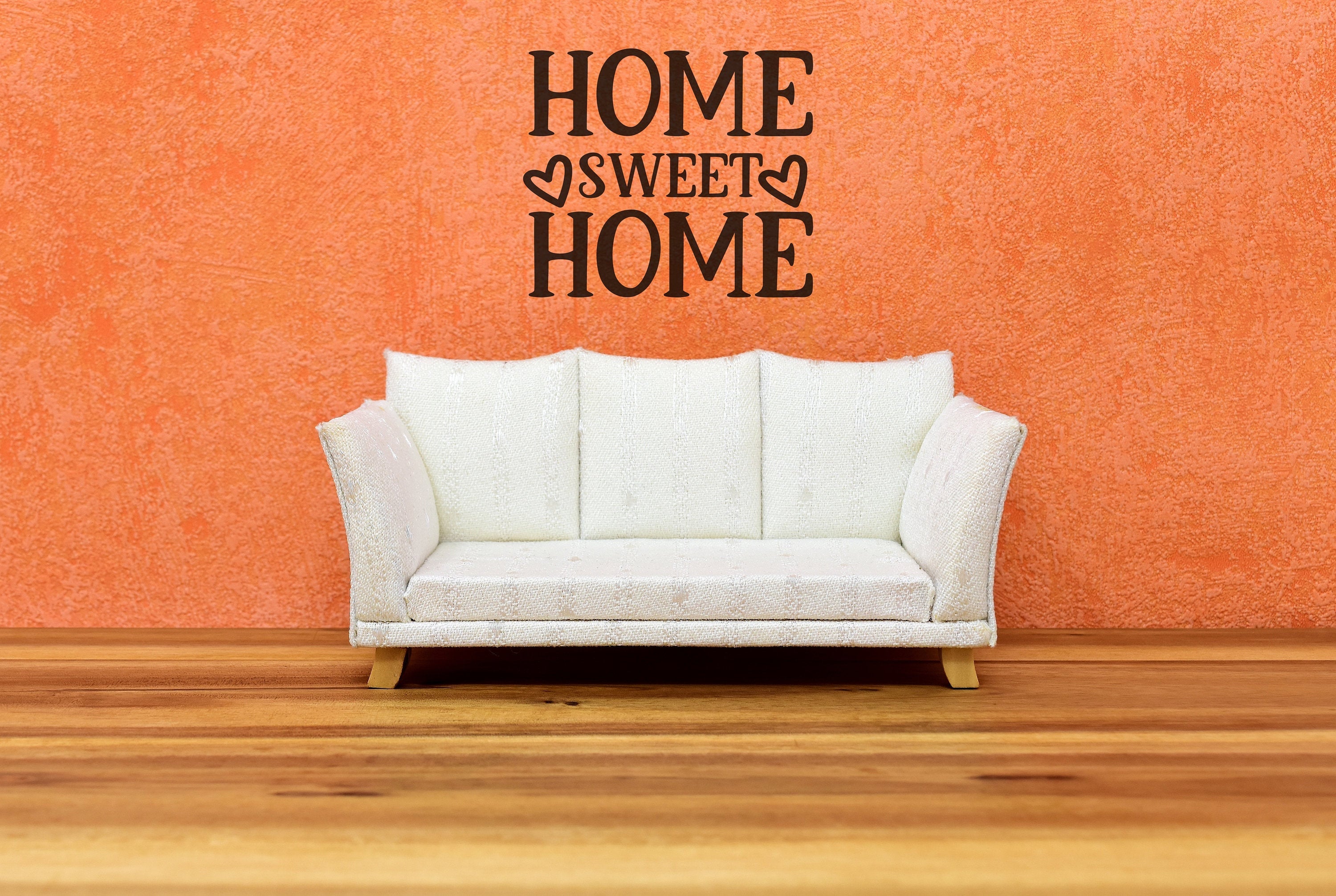 Home Sweet Home - Vinyl Wall Decal - Home Decor for Walls, Doors, Entryway, Great as Housewarming Gift or Present,