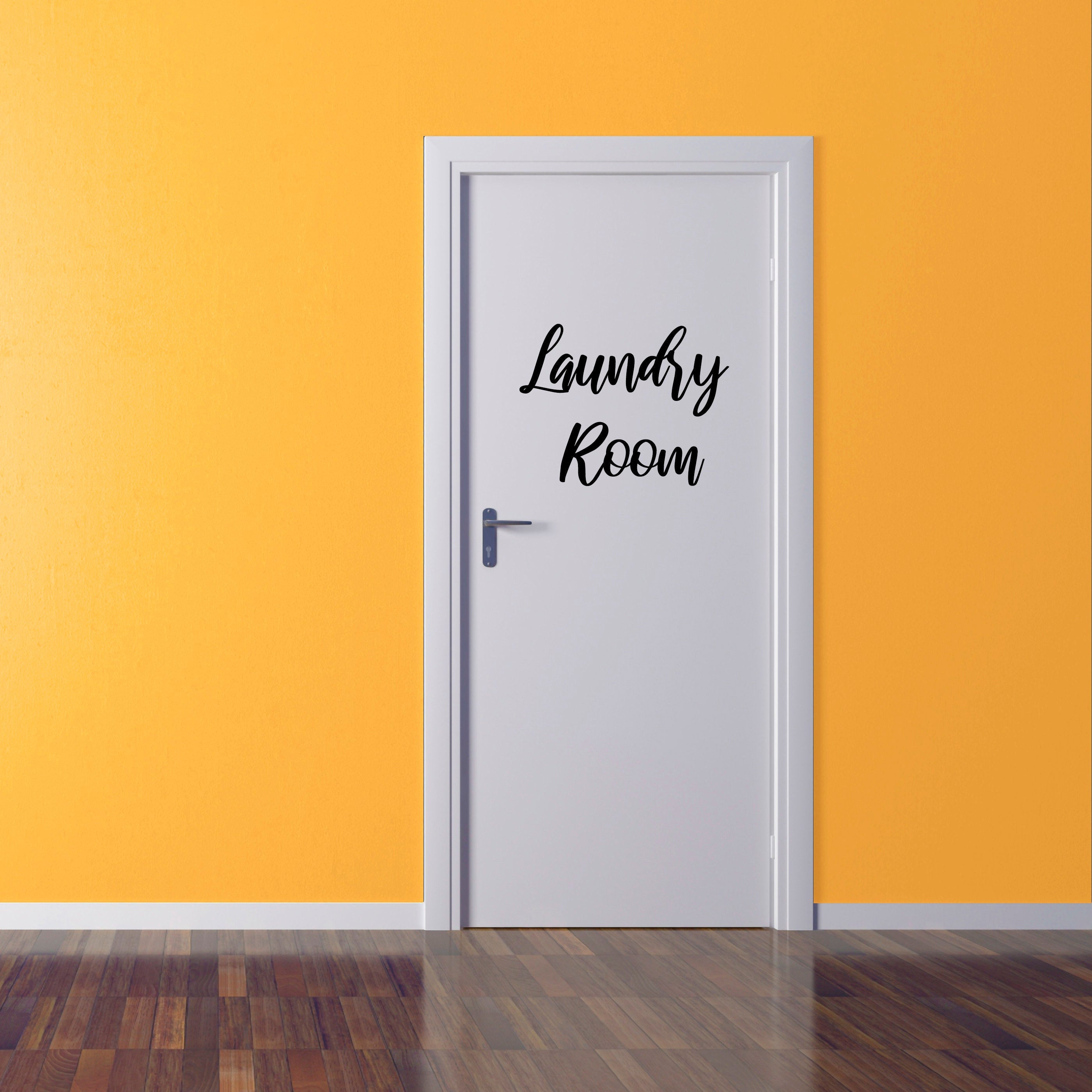 Laundry Room - Vinyl Decal for Laundry Room, Kitchen, Doors, Walls, Homes and More!